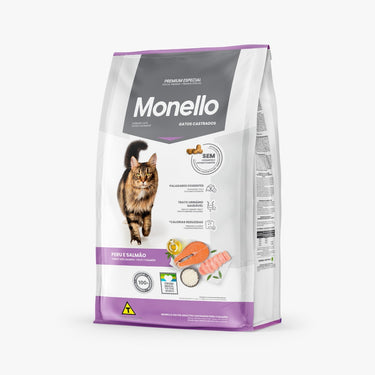 Monello Adult Cats Sterilized (Turkey and Salmon Flavor) - 1kg